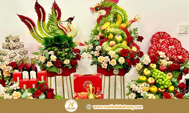 Cho thuê mâm quả cưới